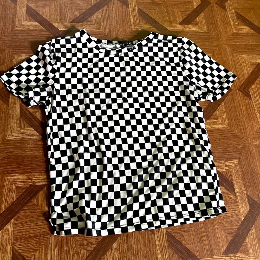 Forever 21 Checkered Shirt